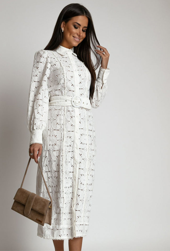 Fehér csipke ingruha - CHILI dresses - Ruha