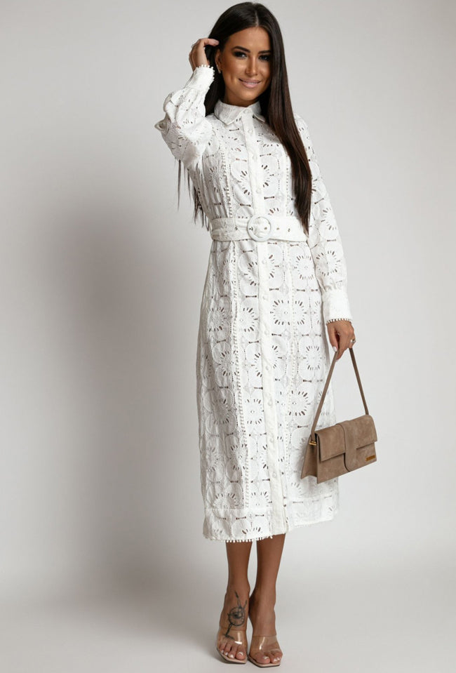 Fehér csipke ingruha - CHILI dresses - Ruha