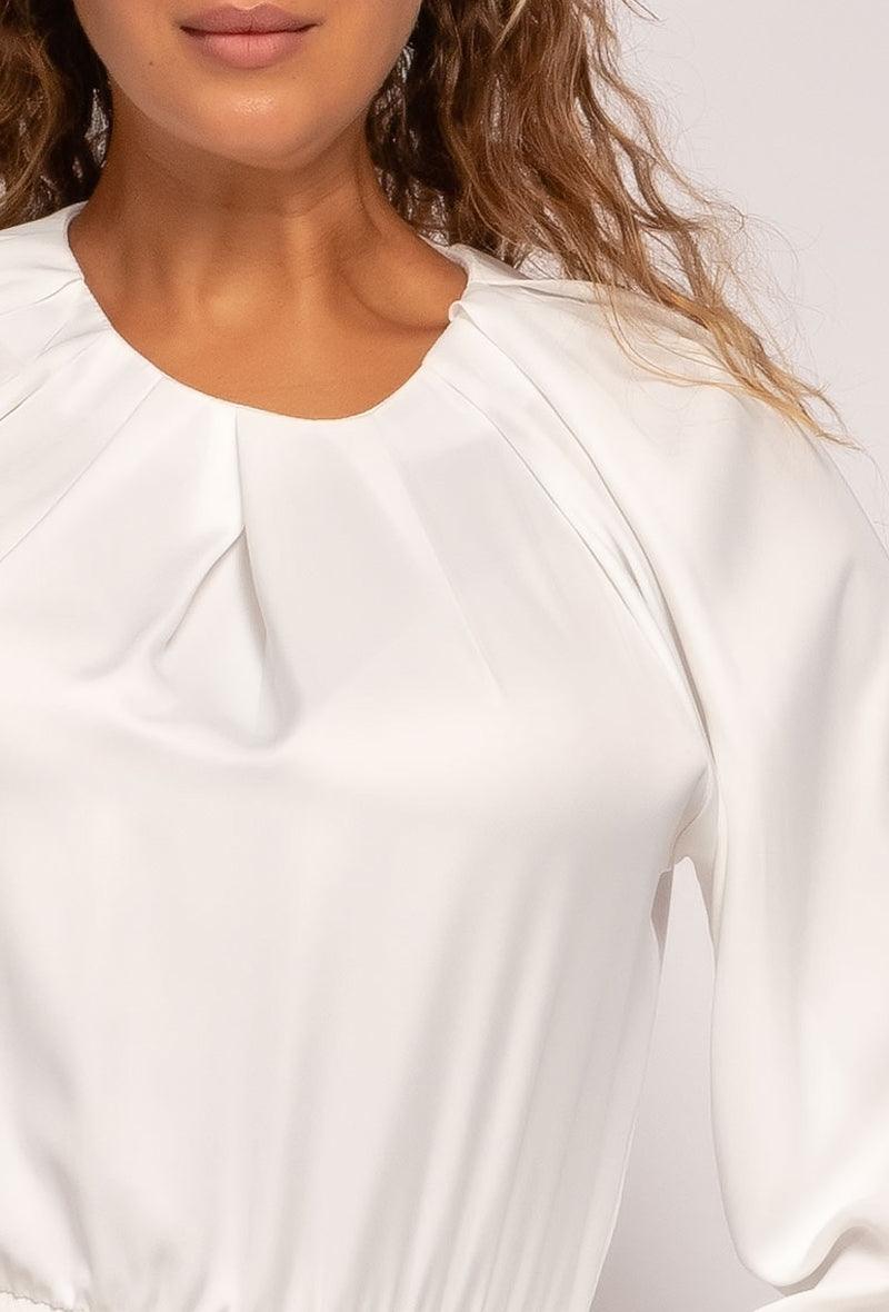 Nyitott hátú fehér blúz - Chili dresses - Felső