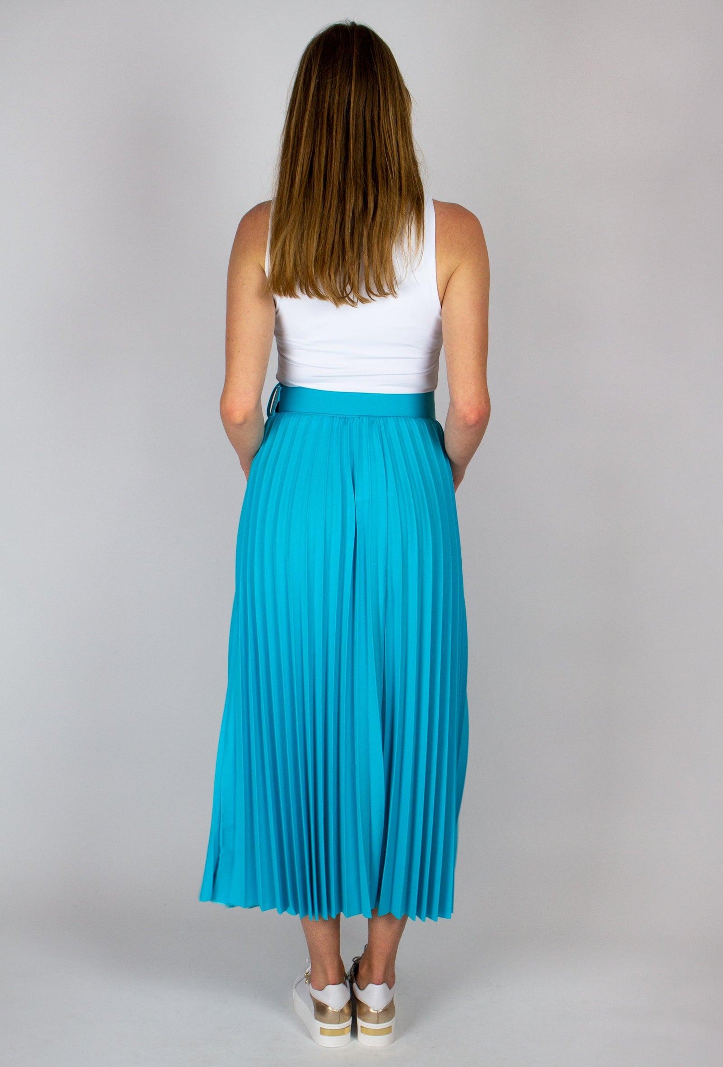Pliszírozott szoknya övvel - Chili dresses - Szoknya