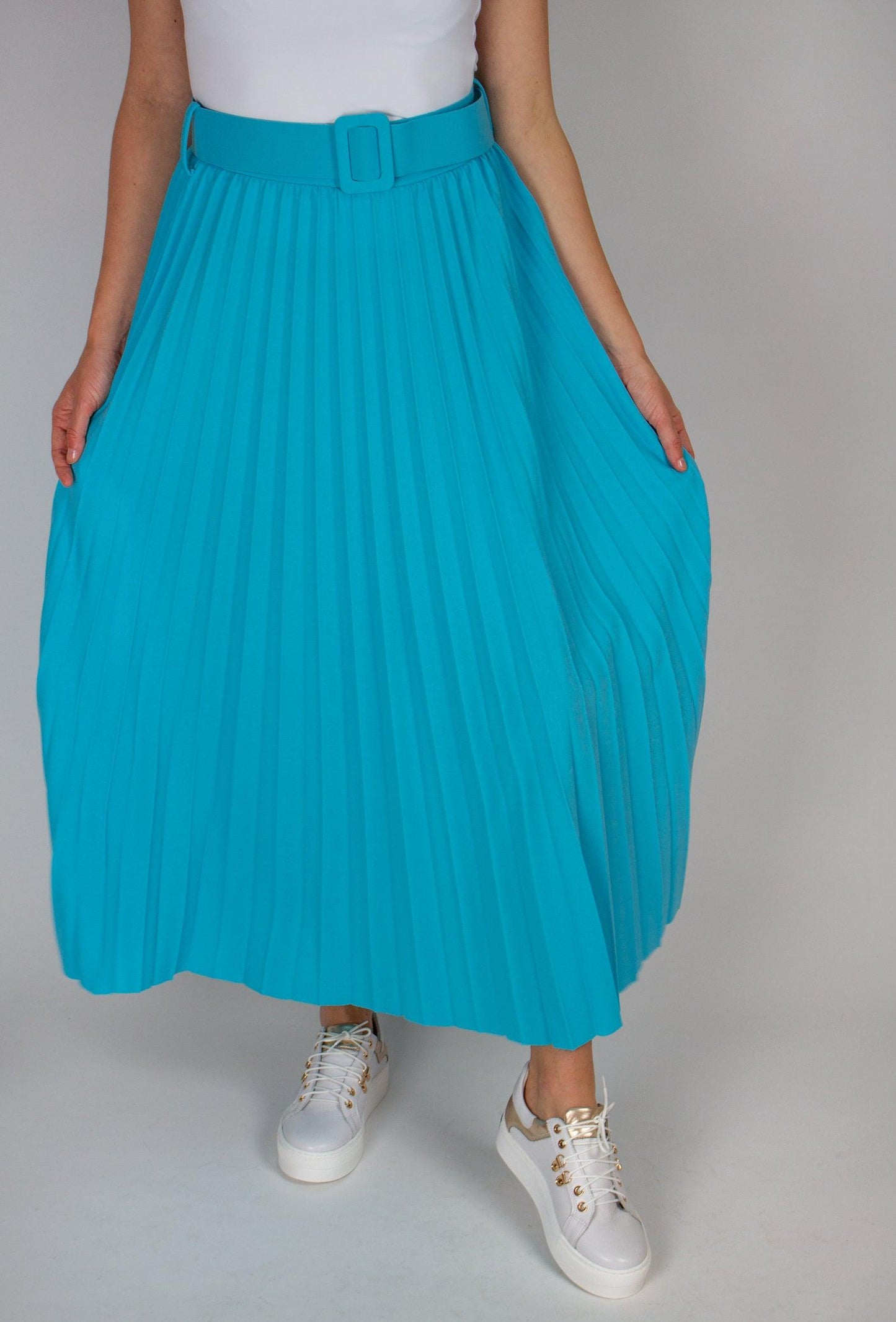 Pliszírozott szoknya övvel - Chili dresses - Szoknya