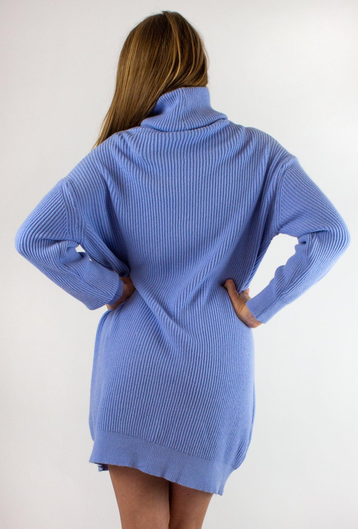 Világoskék kötött ruha - Chili dresses - Ruha