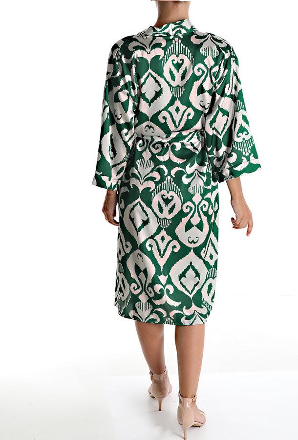 Zöld mintás kimono - Chili dresses - Blézer