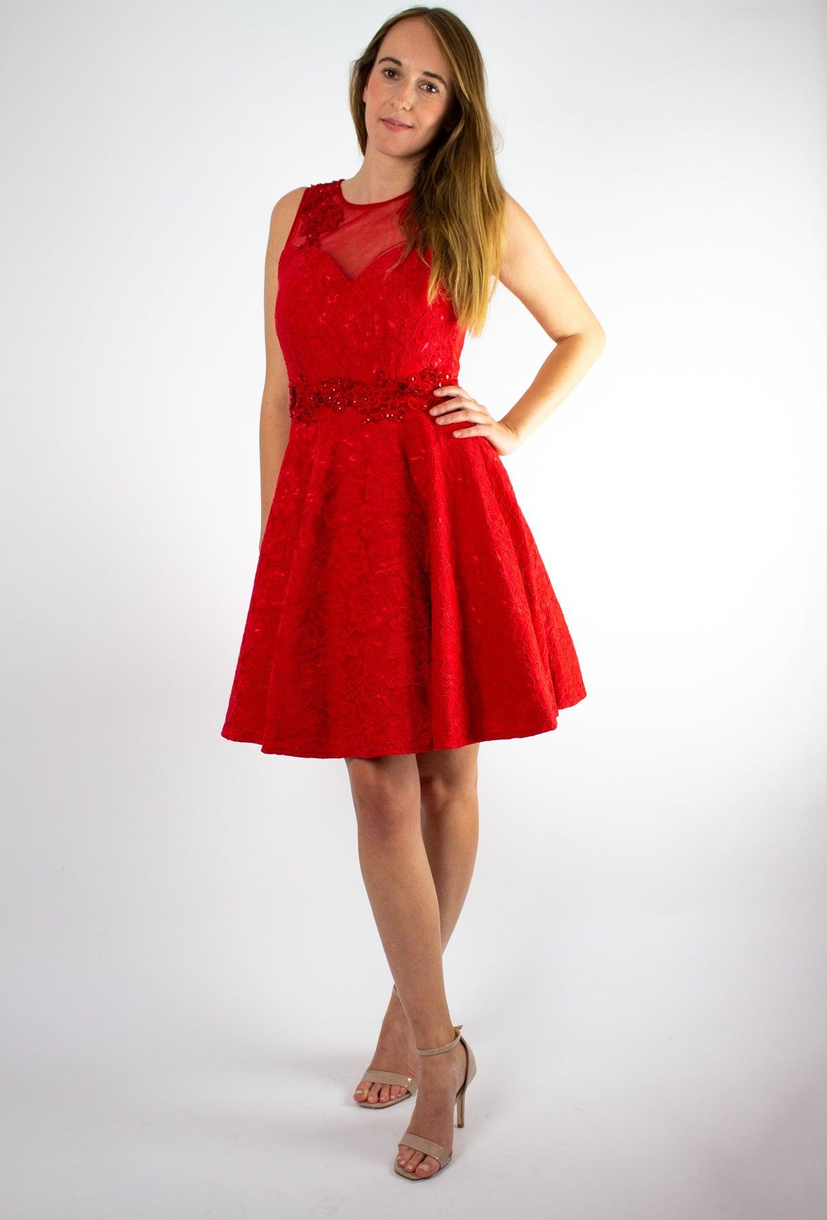 Csipkés kivágott hátú menyecske ruha - Chili dresses - Ruha