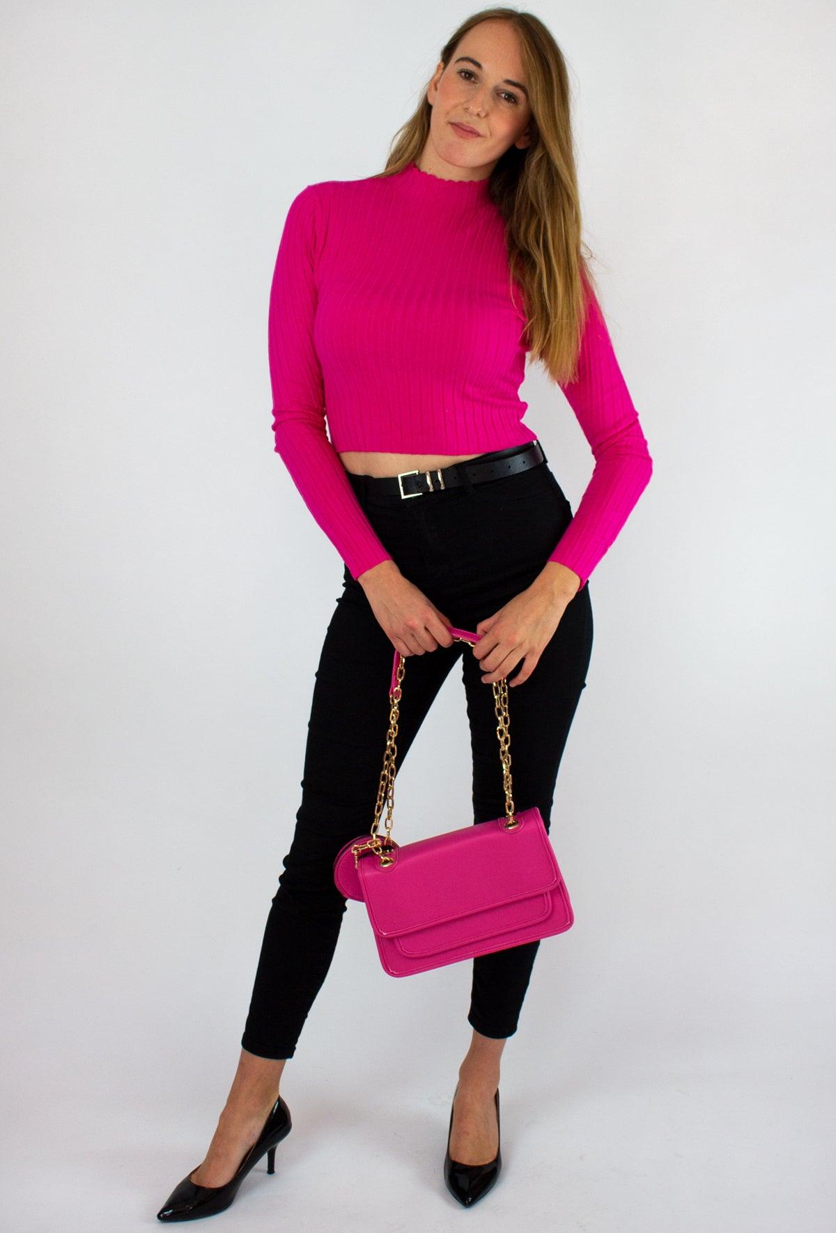 Pink kötött felső - Chili dresses - Felső