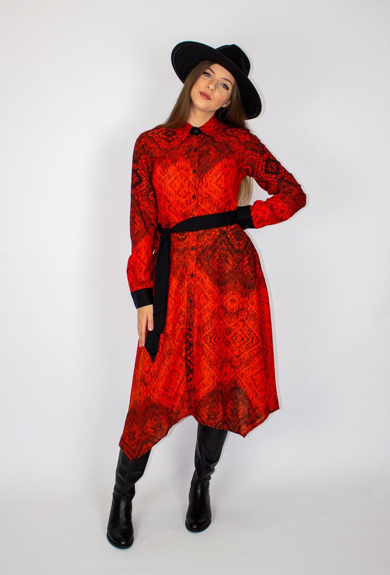 Tűzpiros ingruha - Chili dresses - Ruha