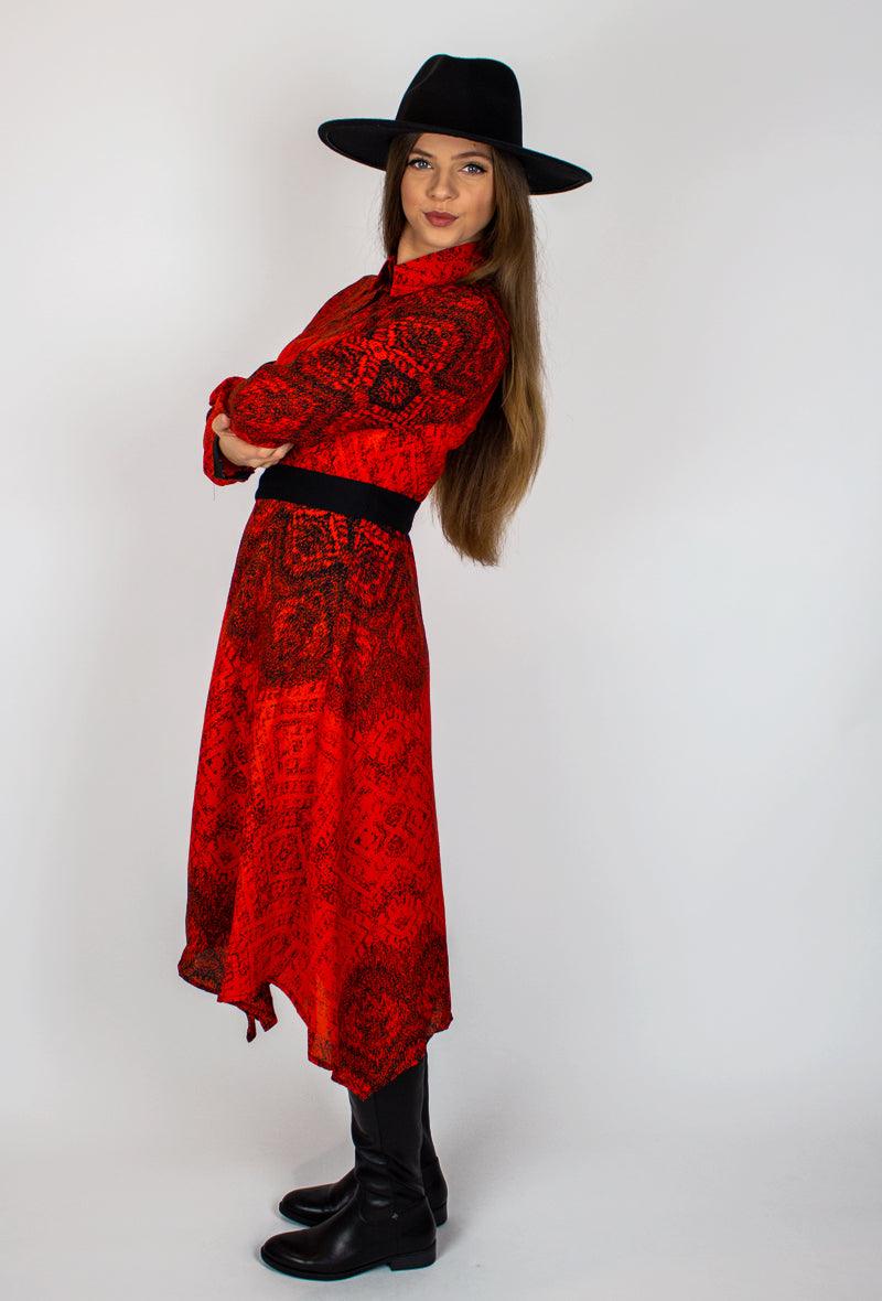 Tűzpiros ingruha - Chili dresses - Ruha