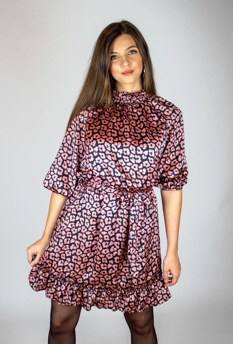 Rózsaszín mintás ruha - Chili dresses - Ruha