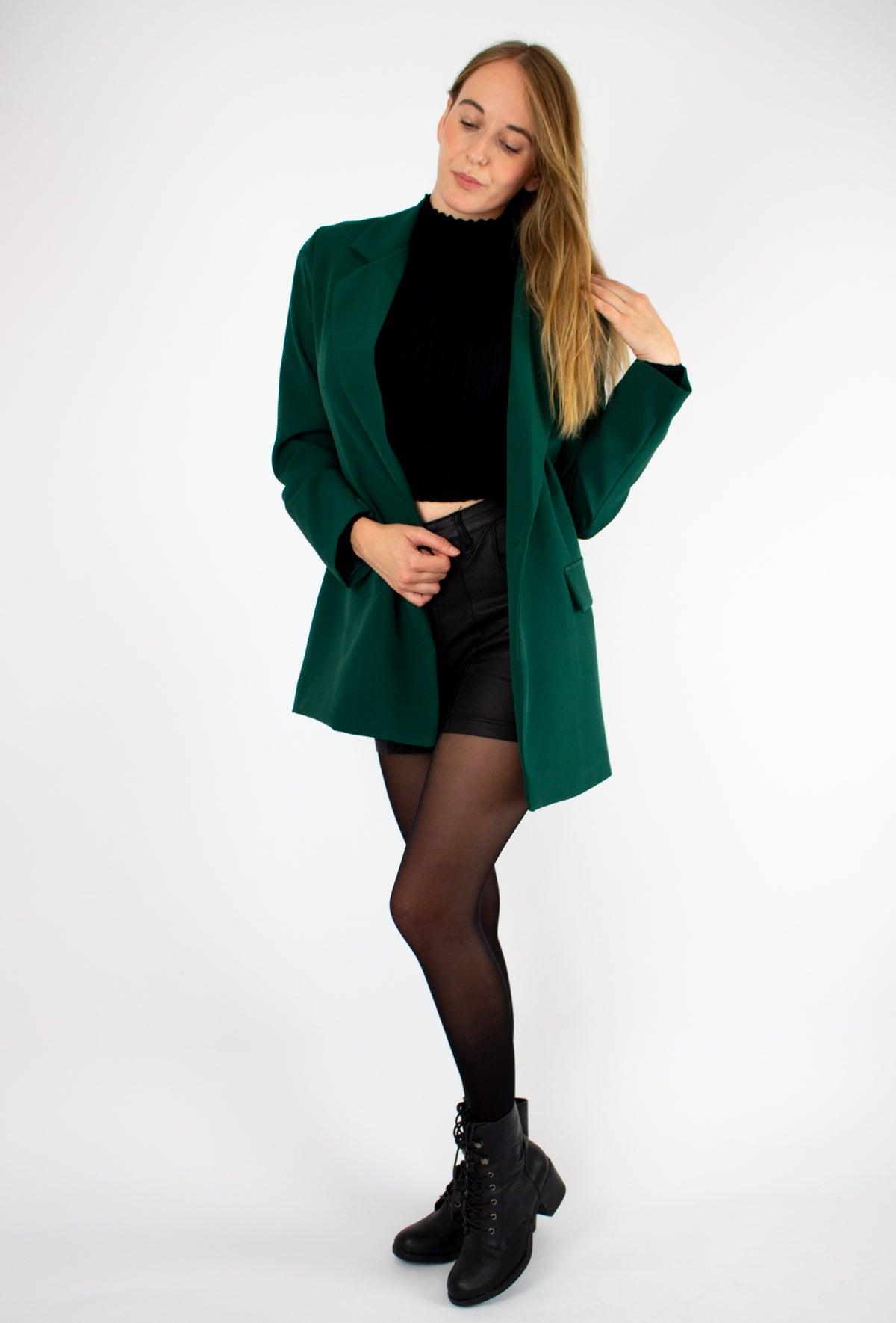 Sötétzöld blézer - Chili dresses - Blézer