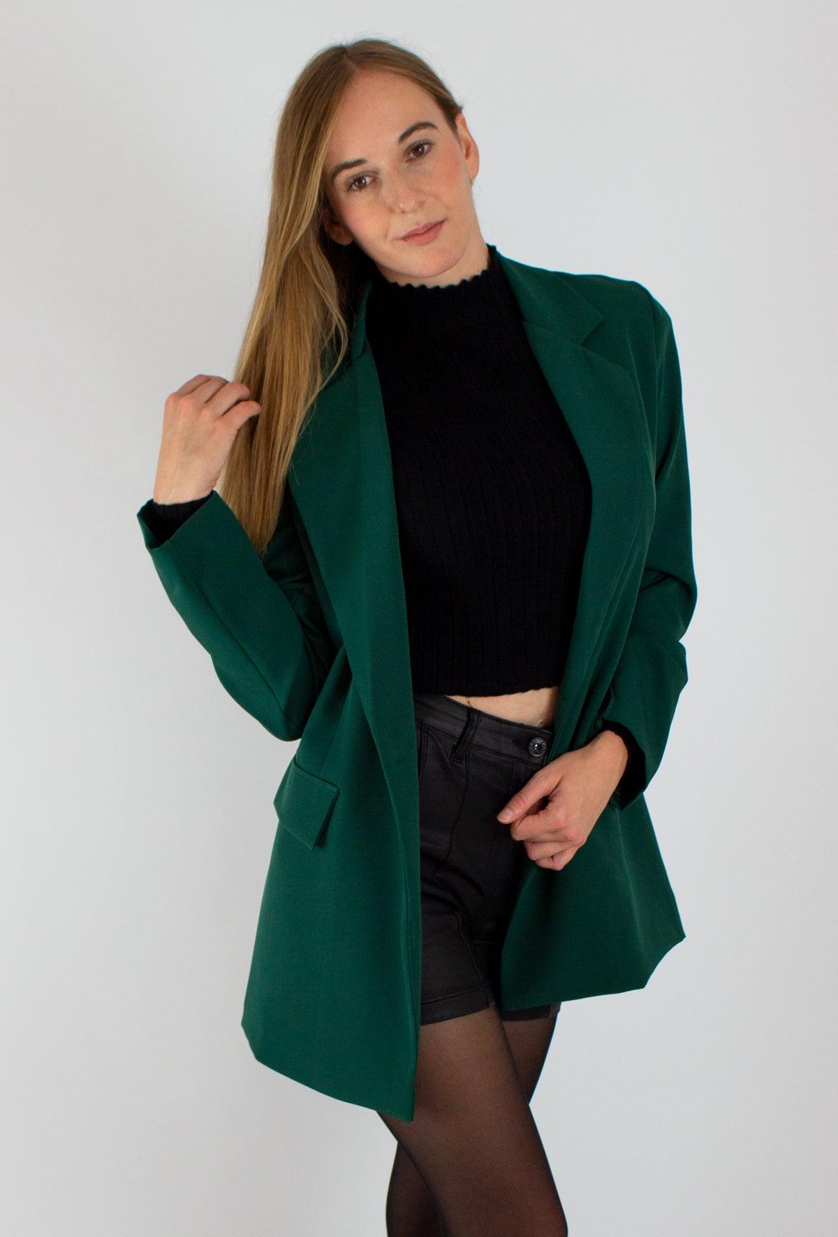 Sötétzöld blézer - Chili dresses - Blézer