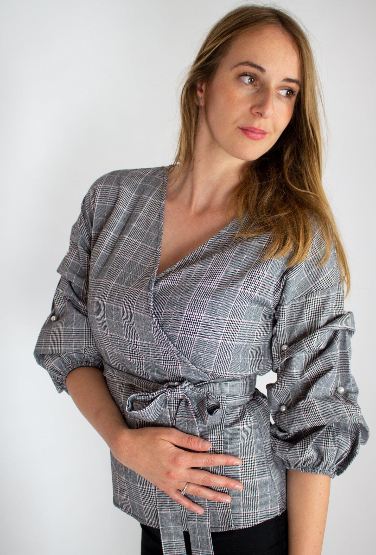 Szürke megkötős blúz - Chili dresses - Felső