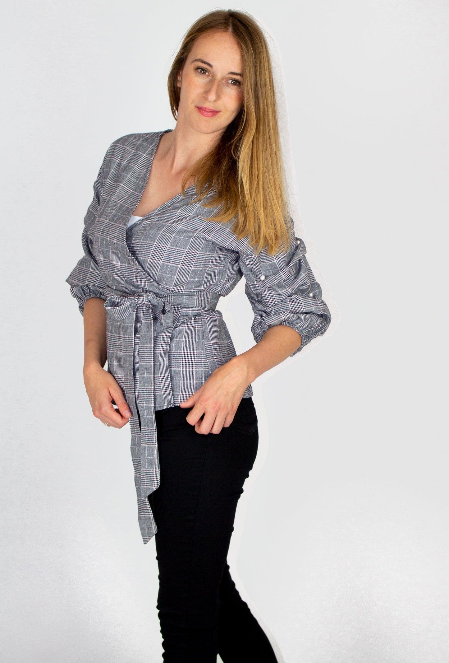 Szürke megkötős blúz - Chili dresses - Felső