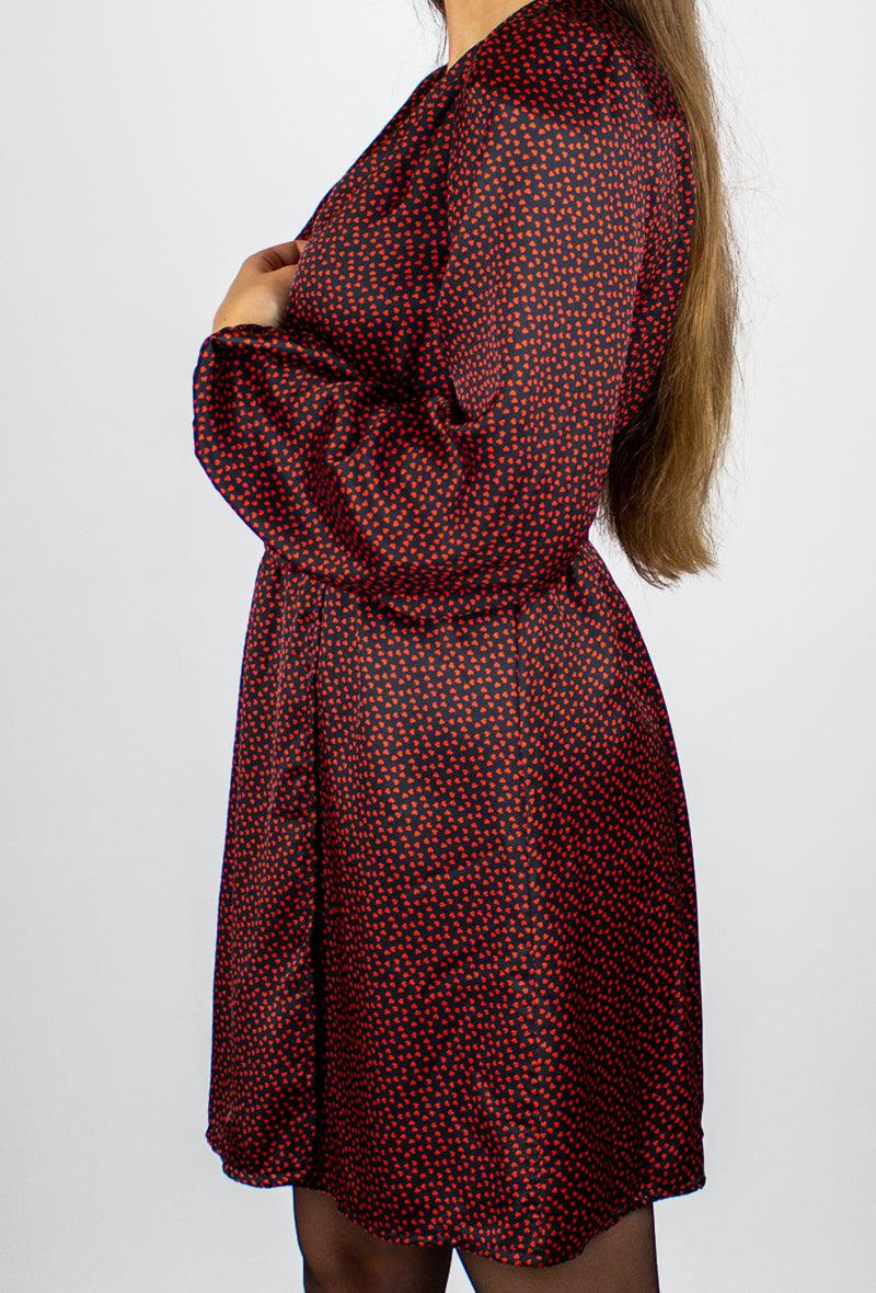 Mintás ruha övvel - Chili dresses - Ruha