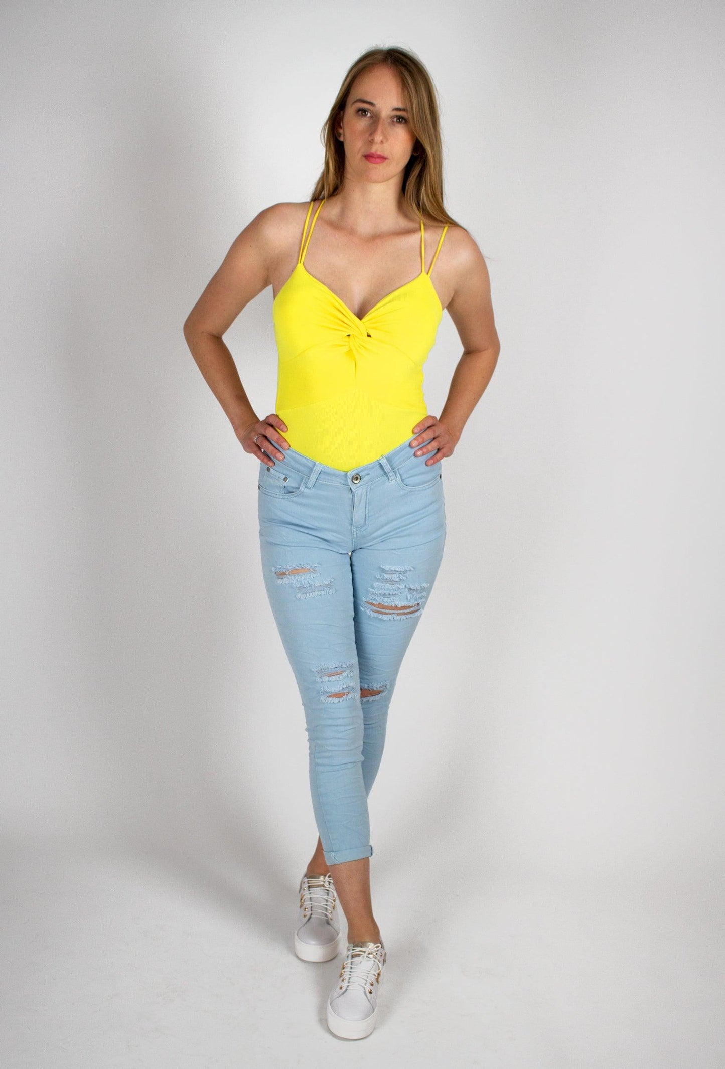 Sárga body - Chili dresses - Felső