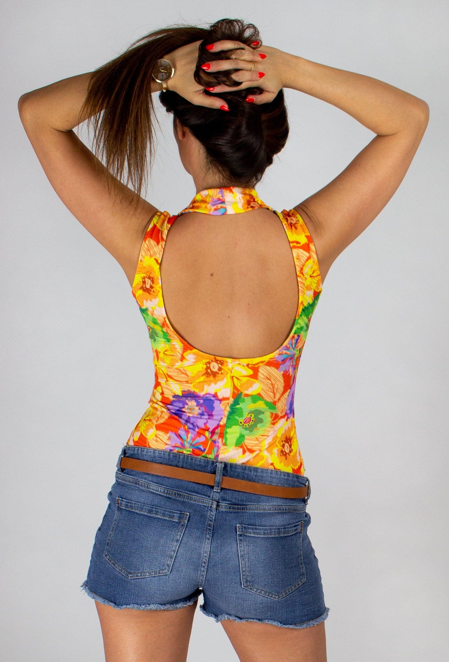Virágos body - Chili dresses - Felső