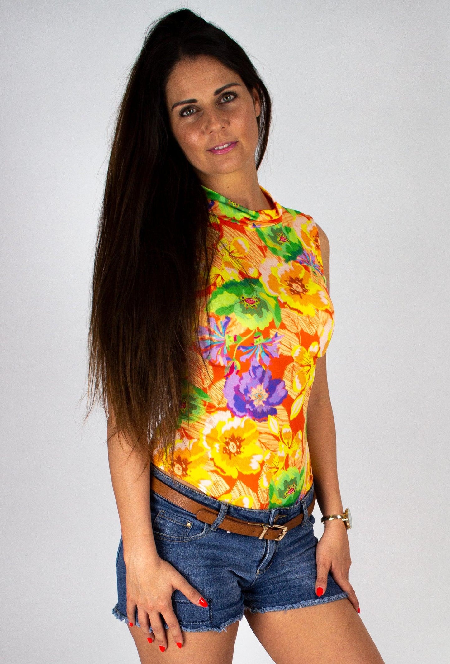 Virágos body - Chili dresses - Felső