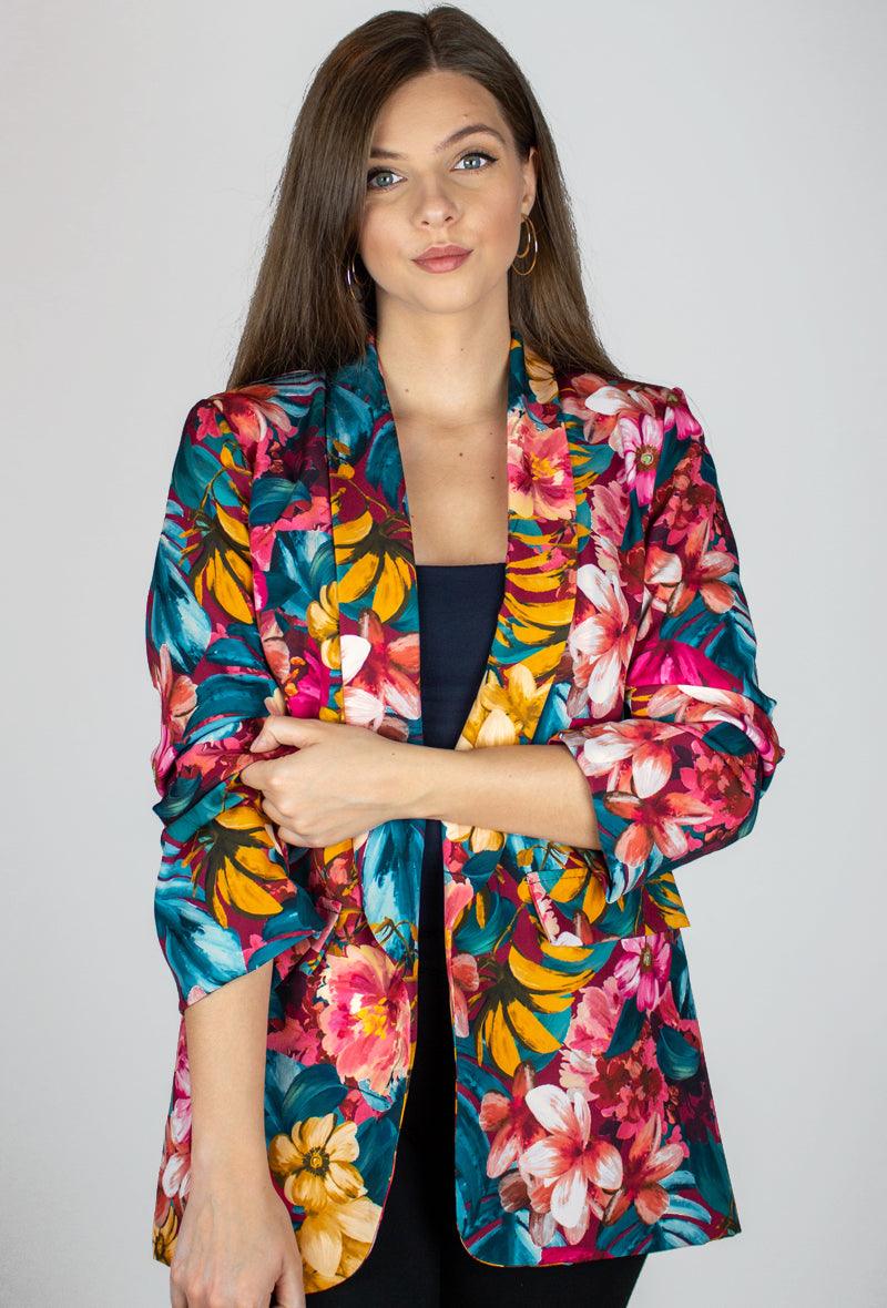 Virágos blézer - Chili dresses - Blézer