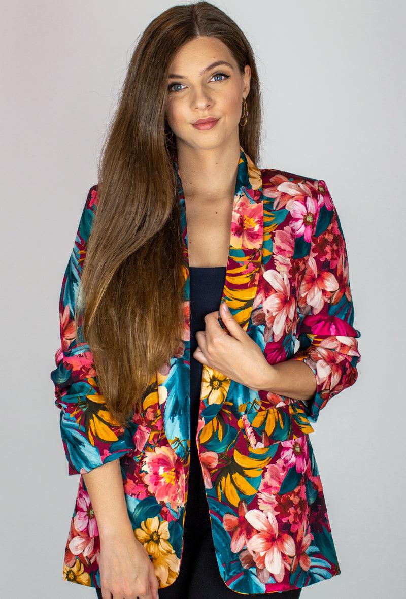 Virágos blézer - Chili dresses - Blézer