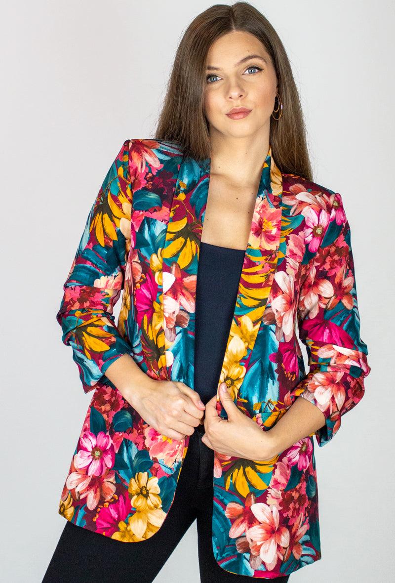 Virágos blézer - Chili dresses - Blézer