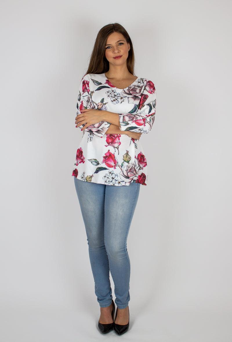 Bő szabású virágos felső - Chili dresses - Felső