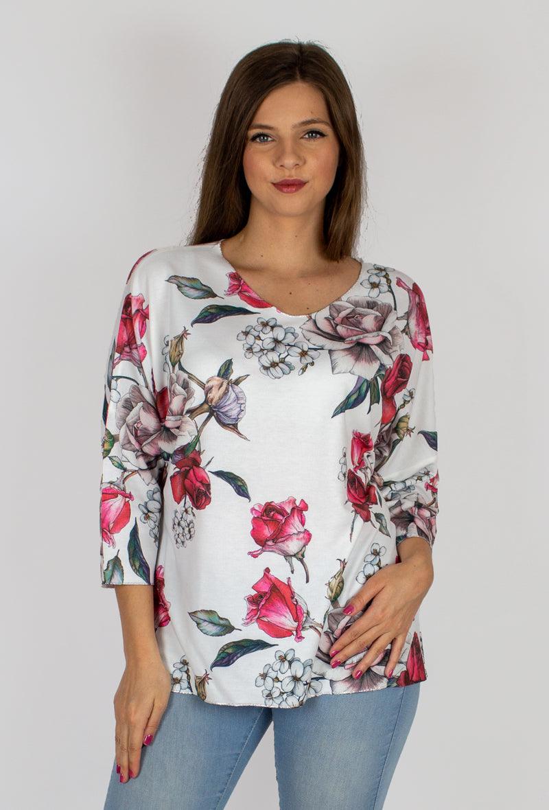 Bő szabású virágos felső - Chili dresses - Felső