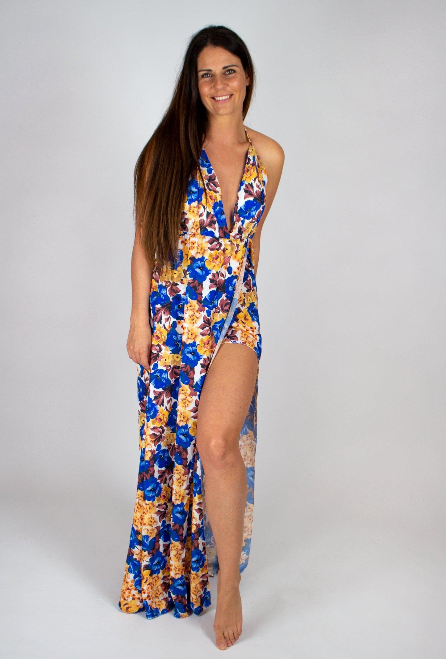 Virágos maxiruha - Chili dresses - Ruha