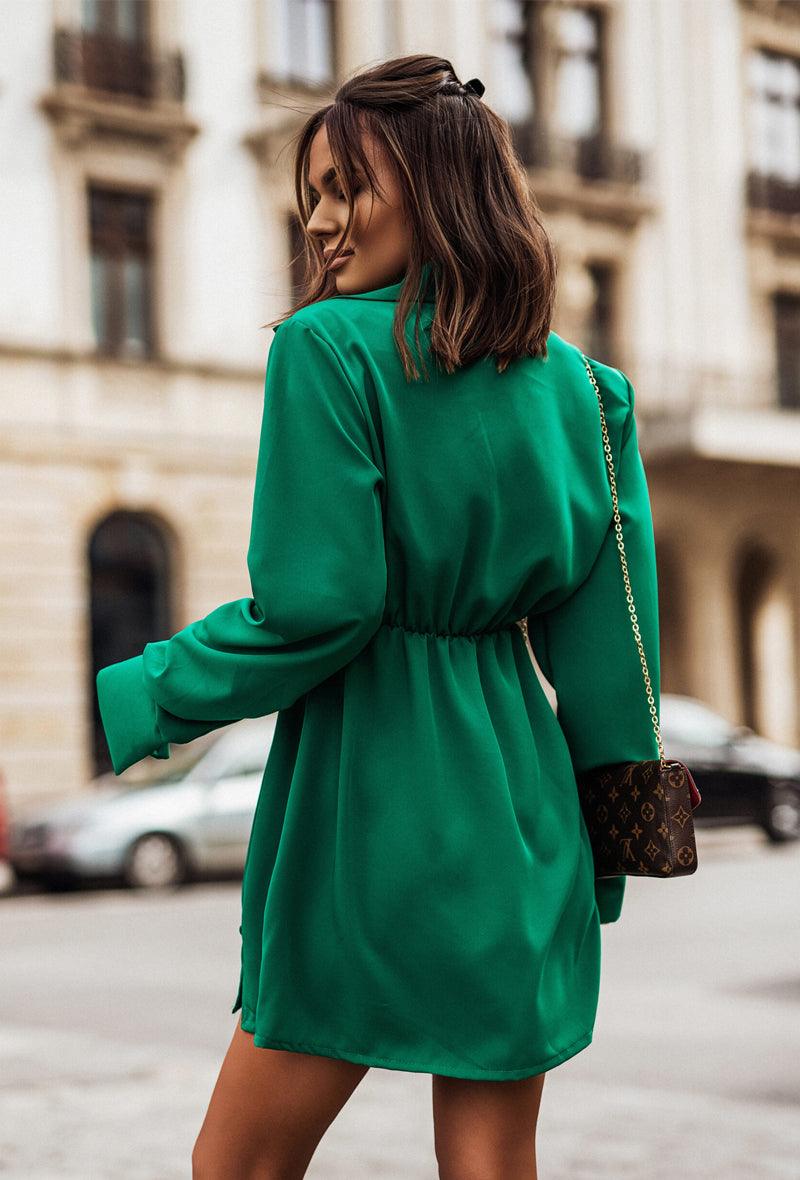 Zöld miniruha - CHILI dresses -