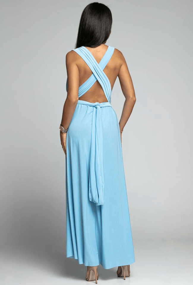 Kék infinity ruha - CHILI dresses