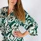 Zöld mintás kimono - Chili dresses - Blézer